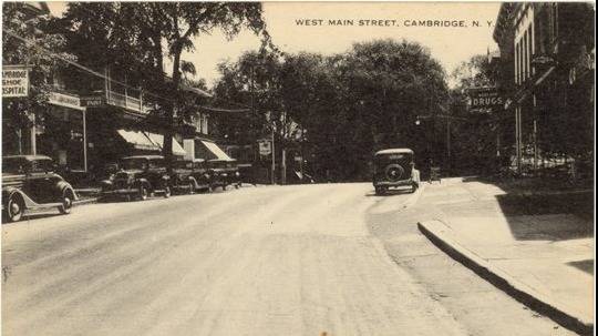 West Main Street Cambridge, NY late 1930's early 1940's