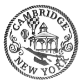 Seal for the Village of Cambridge NY